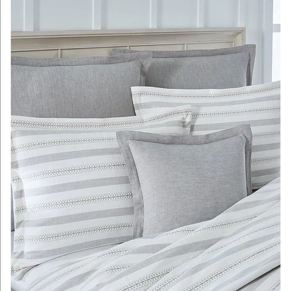 Southern Living Truelock Striped Duvet Cover Mini Set